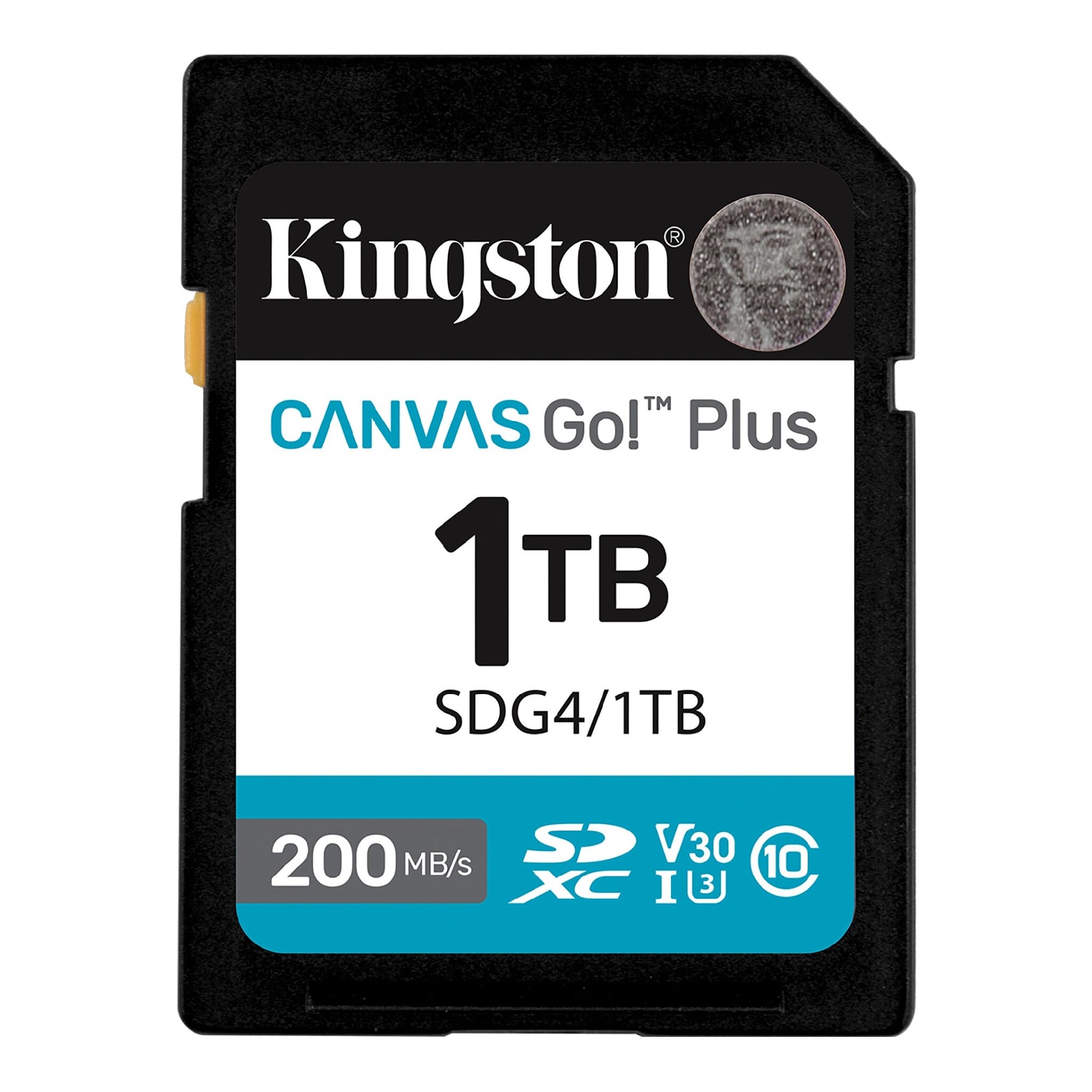 Карта памяти SD 1TB Kingston Canvas Go! Plus G4, 200/160Mbps photo 1