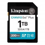 Карта памяти SD 1TB Kingston Canvas Go! Plus G4, 200/160Mbps thumbnav 1