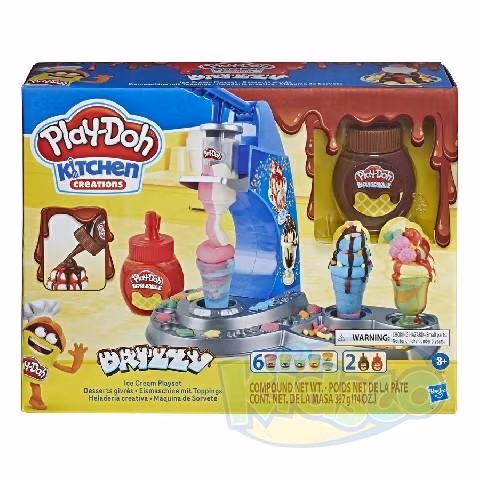 Play-Doh E6688 Drizzy Ice Cream Playset