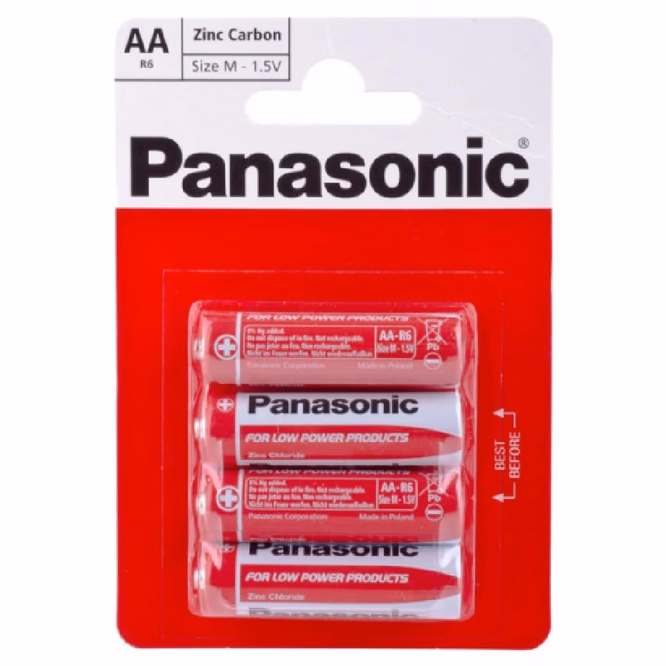 32612 Panasonic Zink Carbon Aa Set (4)