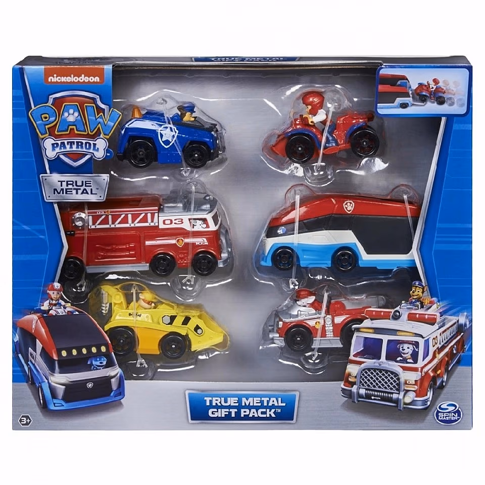 Spin Master 6065061 Paw Patrol Metal set vehicule