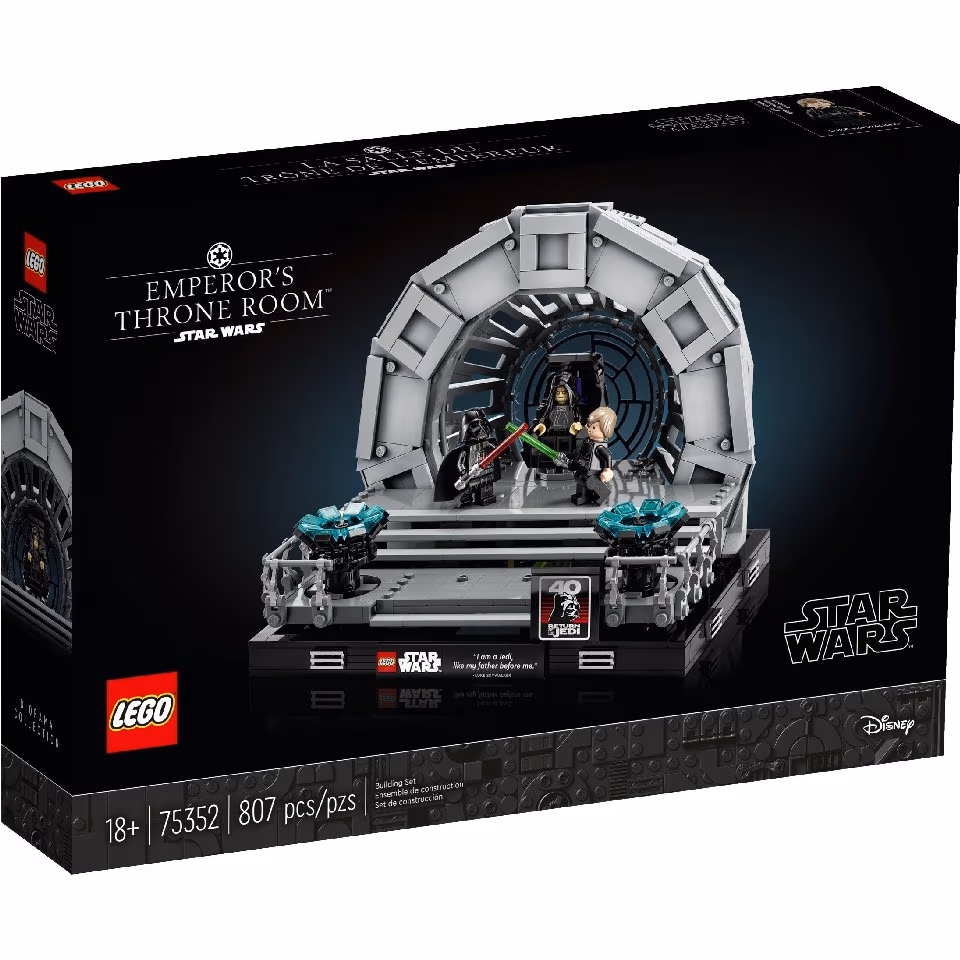Lego Star Wars 75352 Lego Diorama Sala tronului &icirc;mpăratului