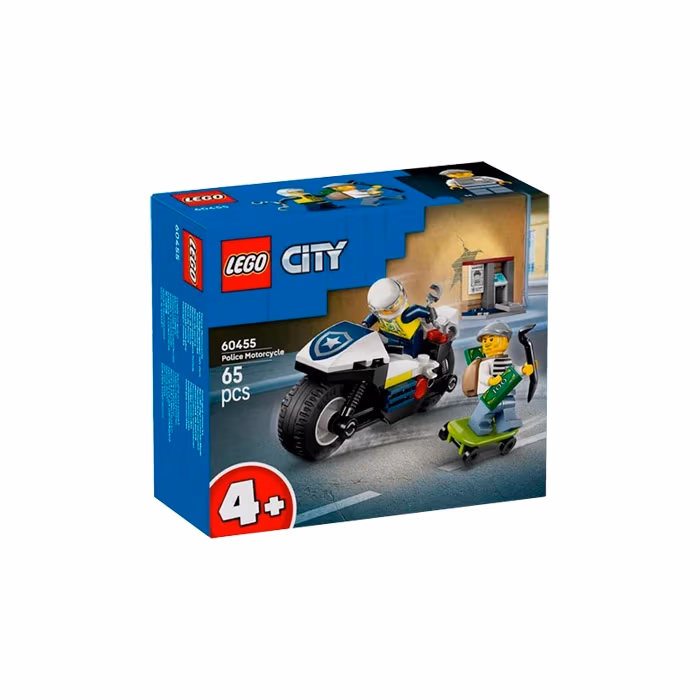 Lego City Полицейская Погоня на Мотоцикле 60455