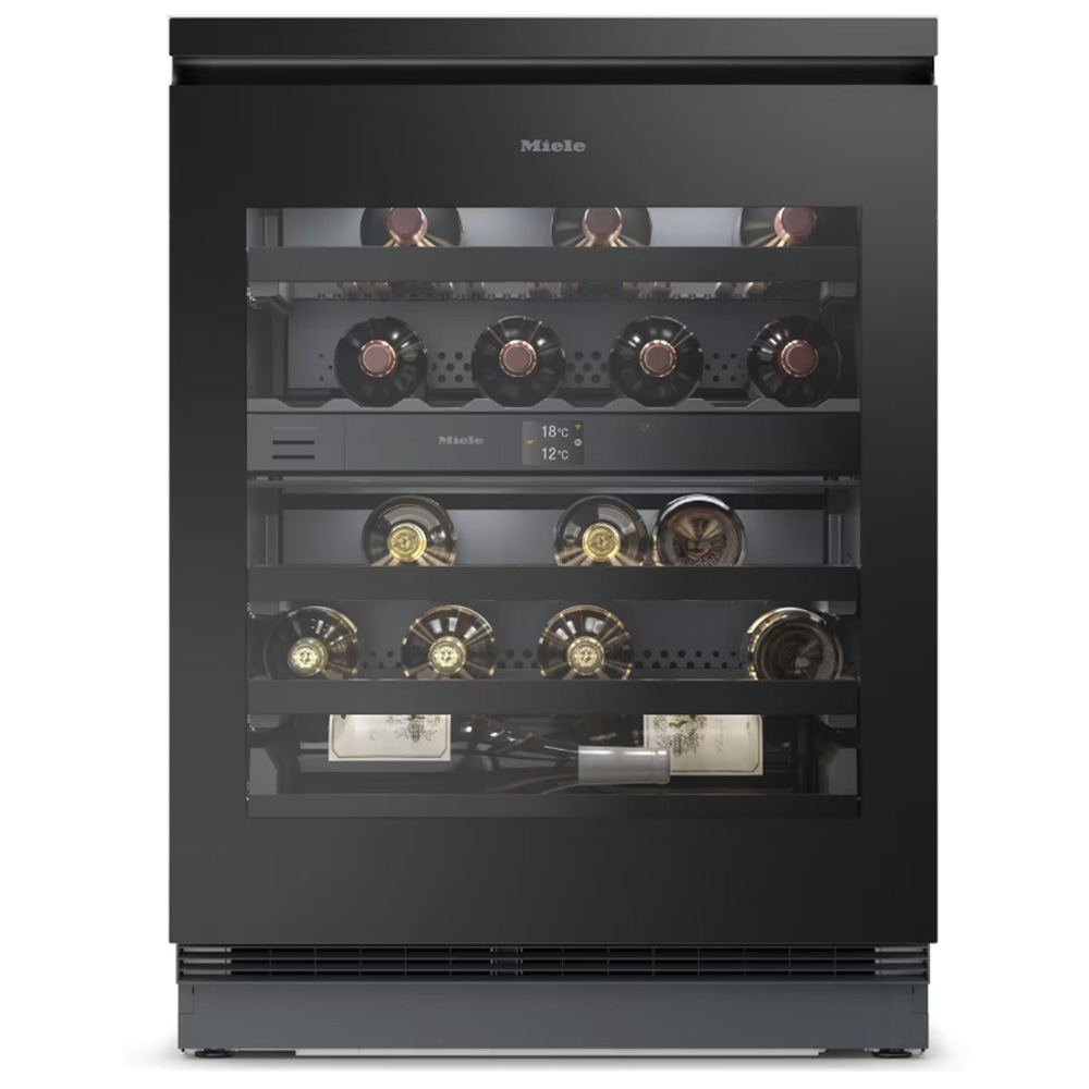 Винный холодильник Miele KWTUS 7074 F Obsidian black photo 1 Винный холодильник Miele KWTUS 7074 F Obsidian black photo 1