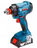 Аккумуляторный ударный гайковерт Bosch GDX 180-LI 2x2.0Ah, 06019G5223 thumbnav 1