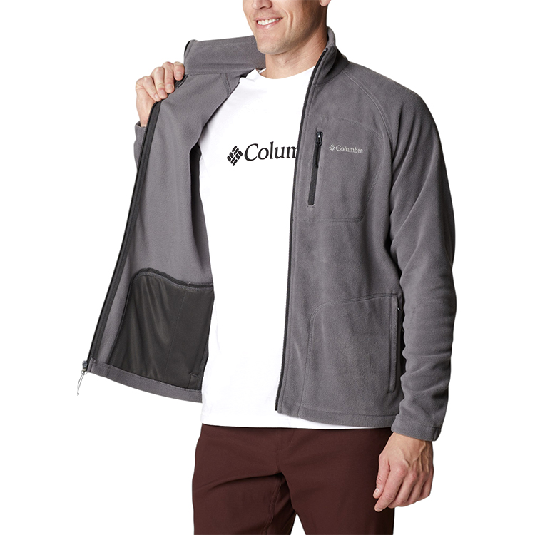 Hanorac pt bărbați Columbia Fast Trek II Full Zip Fleece S Gri photo 4