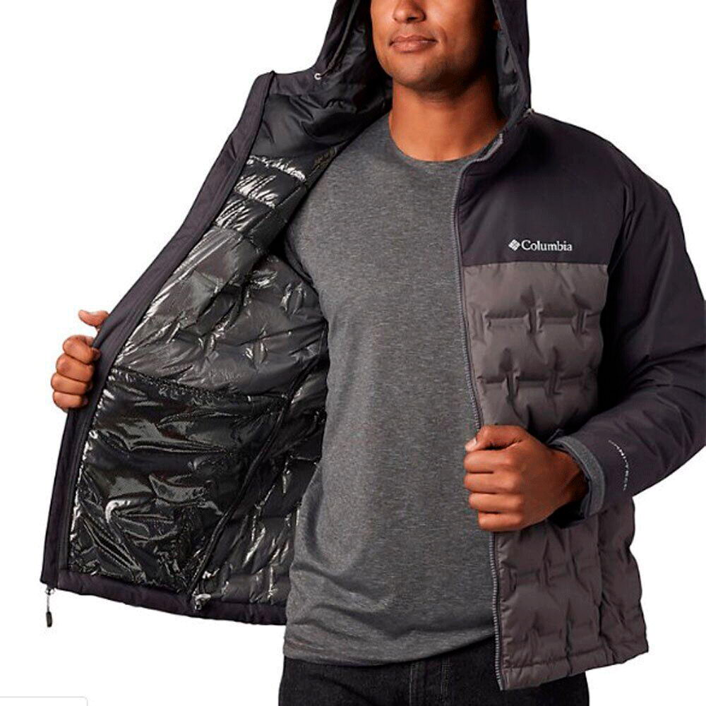 Куртка мужская Columbia Grand Trek Down Jacket S Серый photo 3