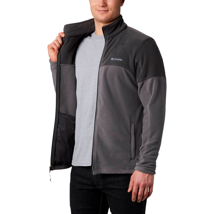 Hanorac pt bărbați Columbia Basin Trail III Full Zip S Gri photo 3