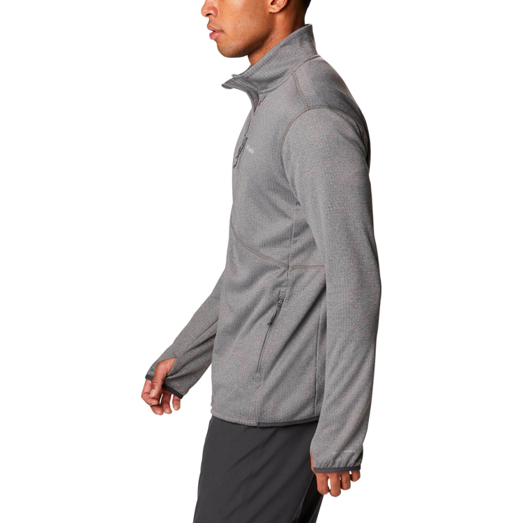 Мужская Толстовка Columbia Park View Fleece Full Zip S Серый    photo 3