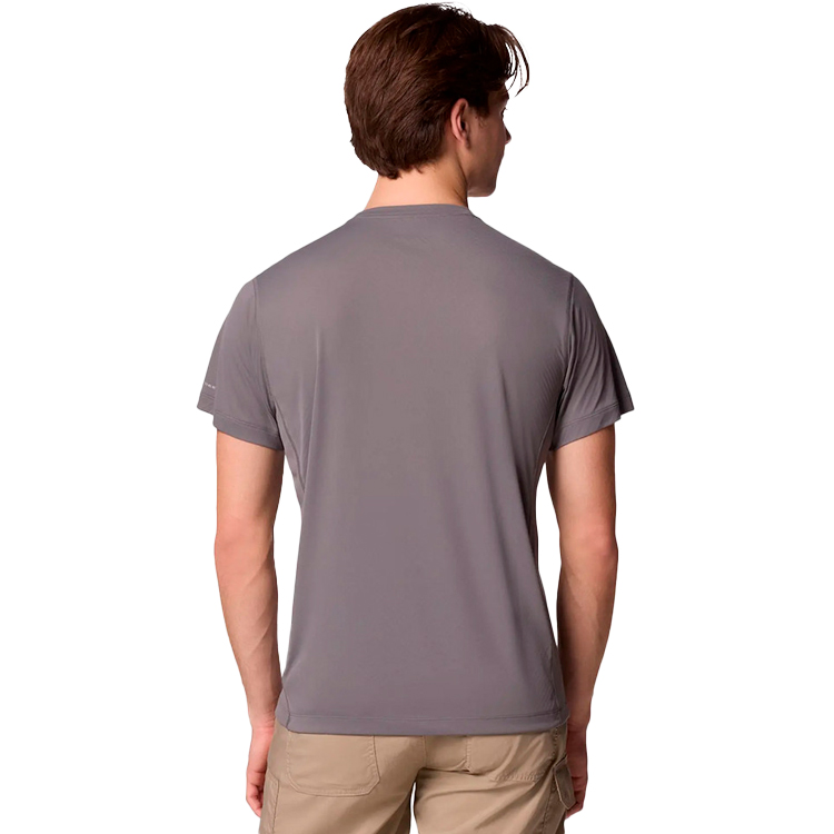 Футболка мужская Columbia Zero Rules Light Short Sleeve Crew S Серый photo 3