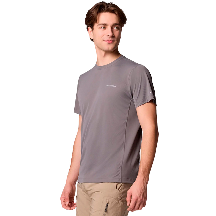 Футболка мужская Columbia Zero Rules Light Short Sleeve Crew S Серый photo 5