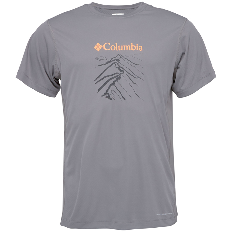 Tricou bărbătesc Columbia Zero Rules Light Short Sleeve Graphic Crew S Gri photo 4