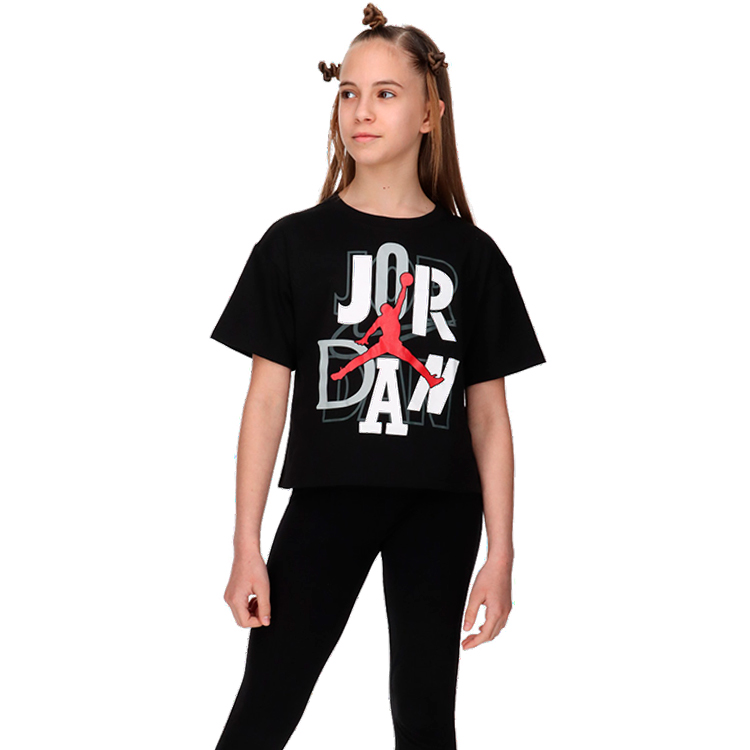Tricou Nike JDG OUTSIDE THE LINES SS TEE S Negru Femei photo 3