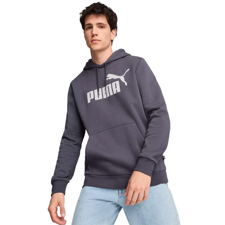 Hanorac pt bărbați Puma ESS Big Logo Hoodie FL S Gri photo 4