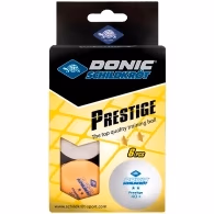 Set mingi tenis de masa 6 buc Donic Prestige 2 Star 40+