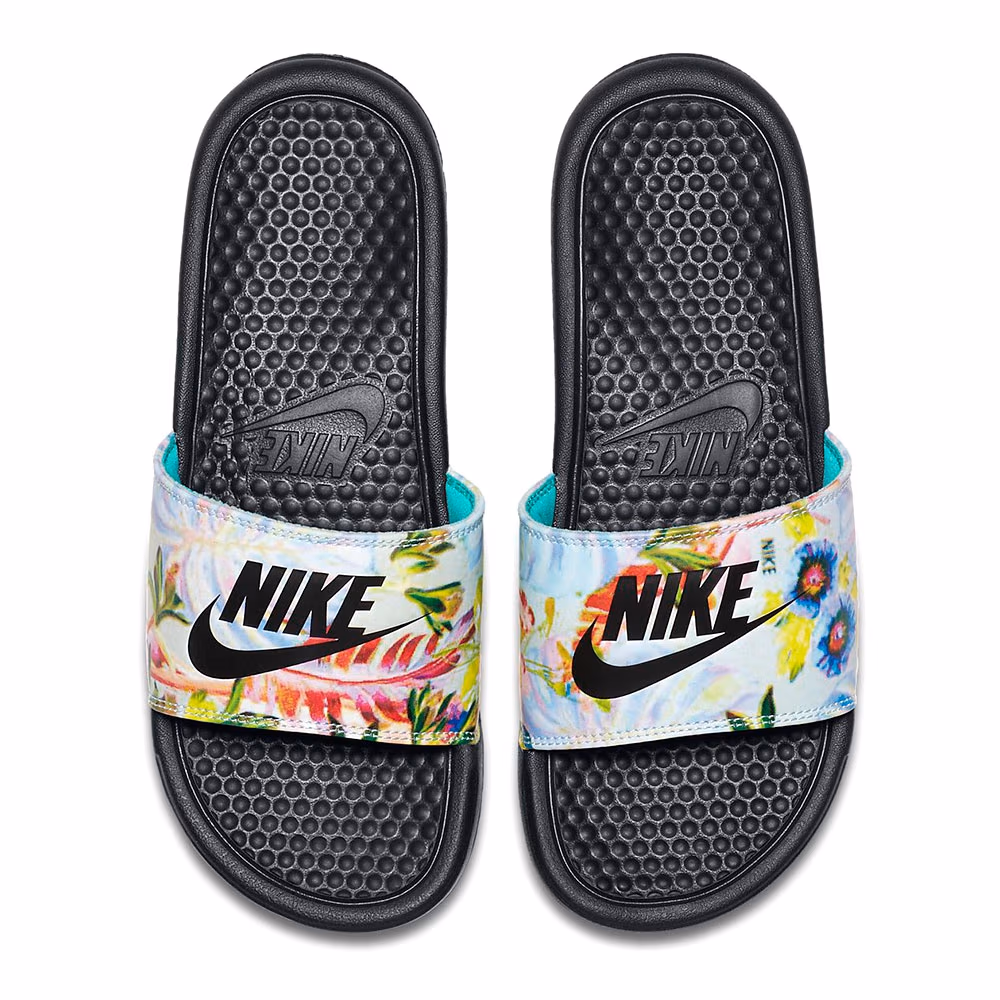 Slapi Nike 618919-023, WMNS BENASSI JDI PRINT