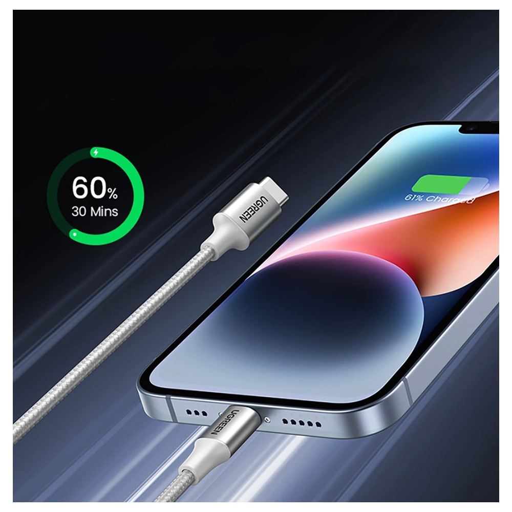 Cablu USB Type-C - Lightning UGREEN 70523 photo 7