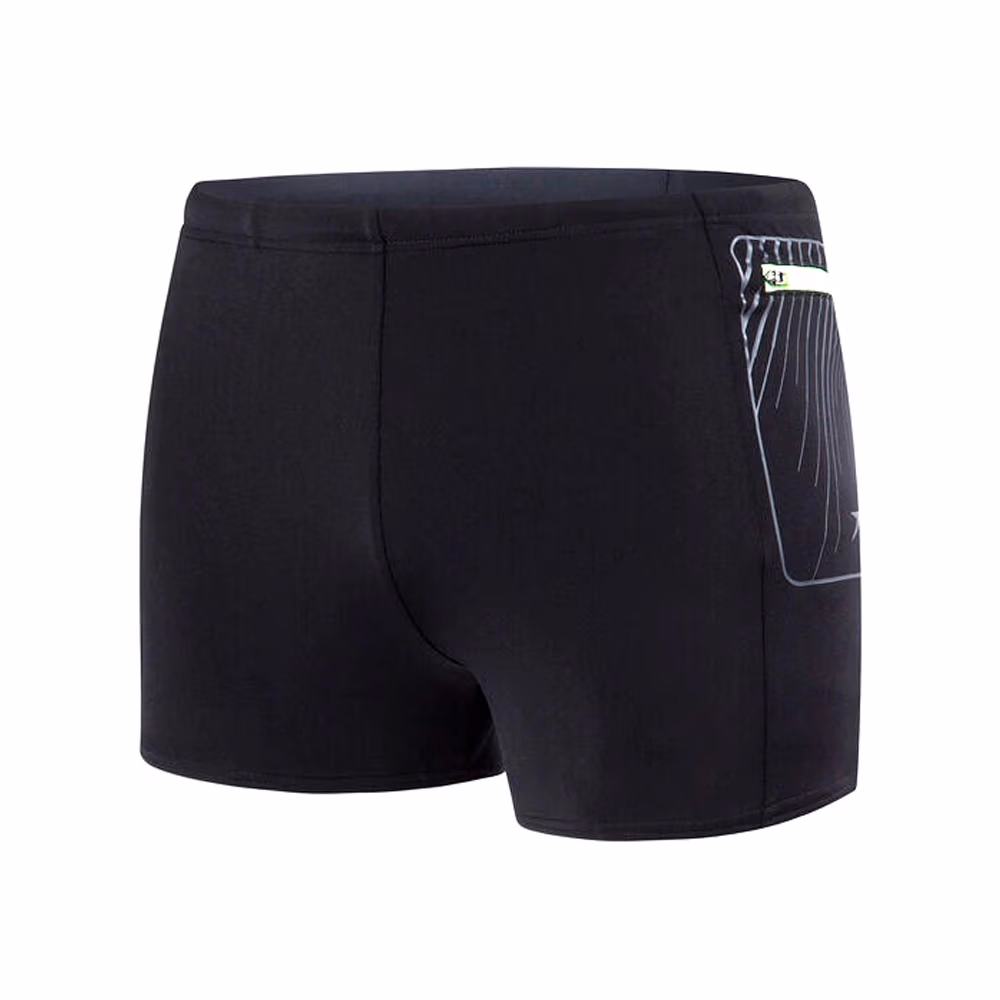  Speedo CONTRAST POCKET ASHT AM BLACK/GREY 