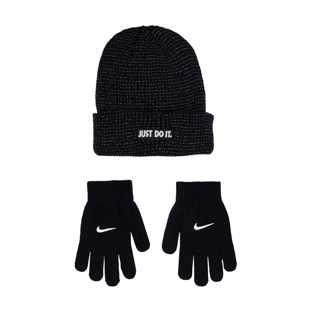 Набор шапка + перчатки Nike NAN REFLECTIVE BEANIE GLOVE SE