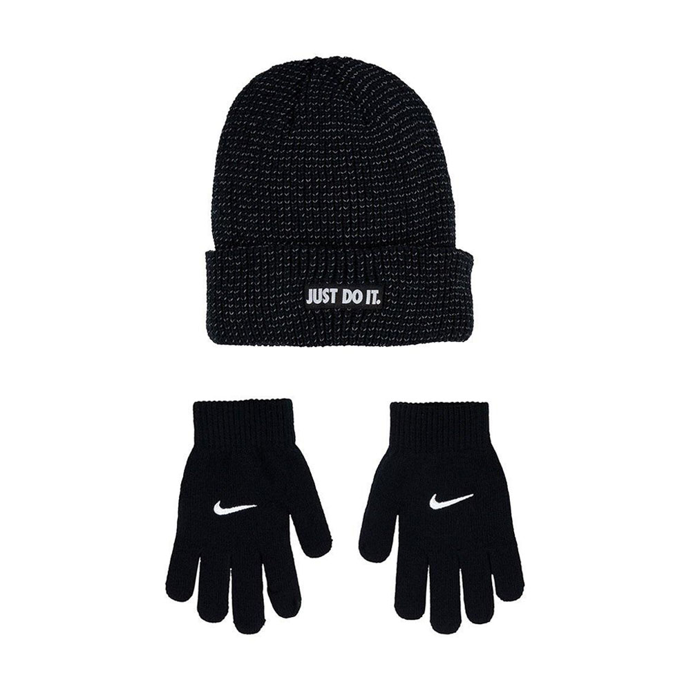 Набор шапка + перчатки Nike NAN REFLECTIVE BEANIE GLOVE SE photo Набор шапка + перчатки Nike NAN REFLECTIVE BEANIE GLOVE SE photo