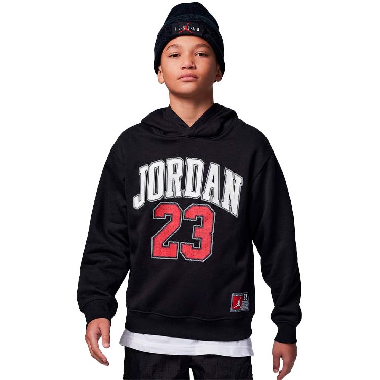 Hanorac Nike JORDAN HBR FLC PO HOODIE / Barbati / XL / Negru photo 2
