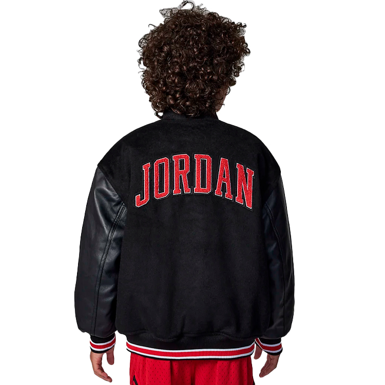 Куртка Nike JORDAN VARSITY / Мужской / M / Черный/Красный photo 4