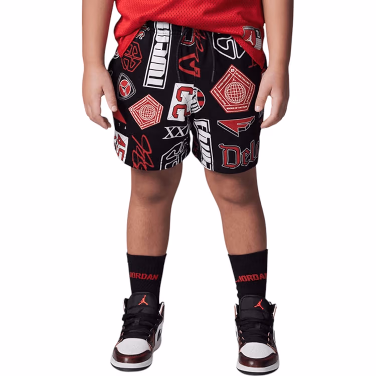 Шорты Nike JDB MJ ESSENTIALS FT AOP SHORT
