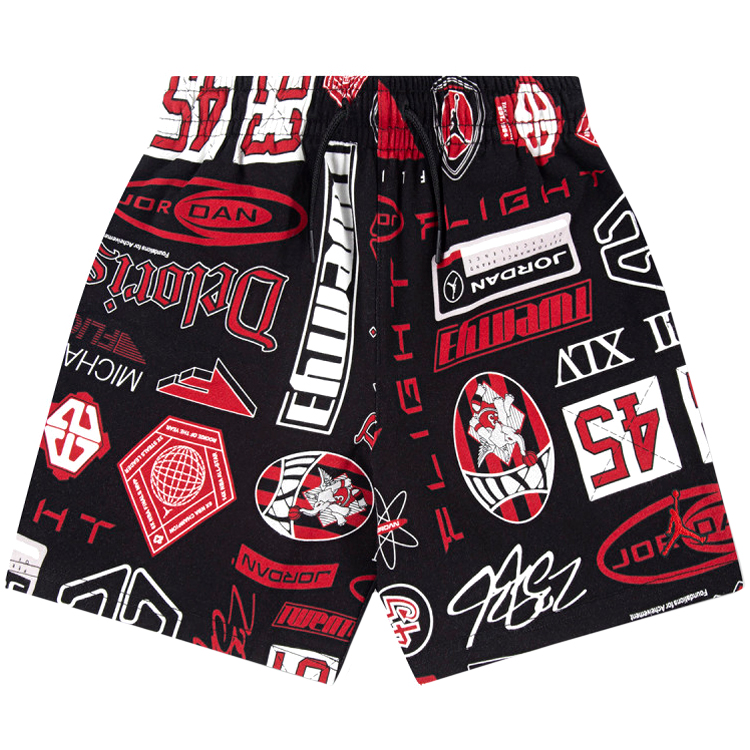 Шорты Nike JDB MJ ESSENTIALS FT AOP SHORT / Мужской / M / Черный photo 6
