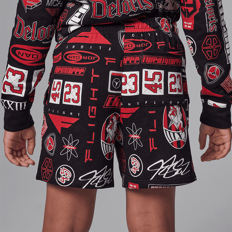 Шорты Nike JDB MJ ESSENTIALS FT AOP SHORT / Мужской / M / Черный photo 9