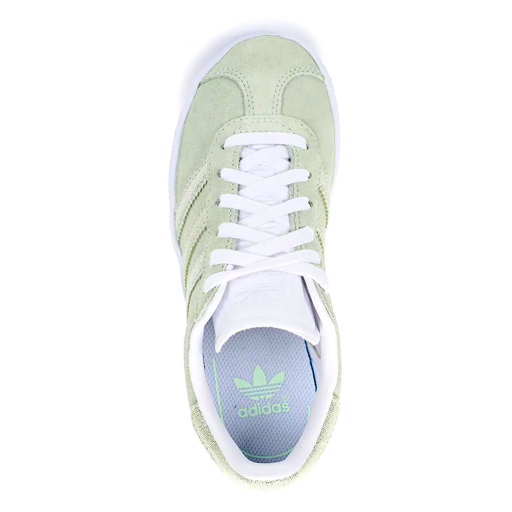 Кроссовки Adidas GAZELLE GS / Женский / / Зеленый/Белый photo 2
