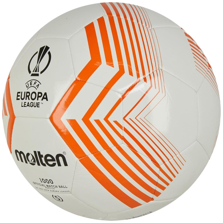 Minge fotbal Molten F5U1000-23 / Marimea 5 / Alb photo 3