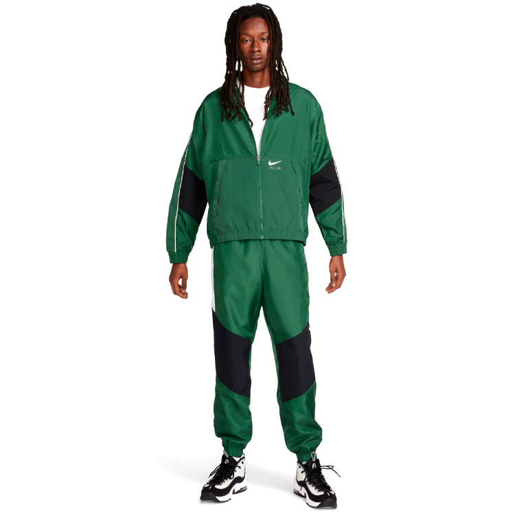 Hanorac pt bărbați Nike M NSW SW AIR TRACKTOP WV L Verde photo 3
