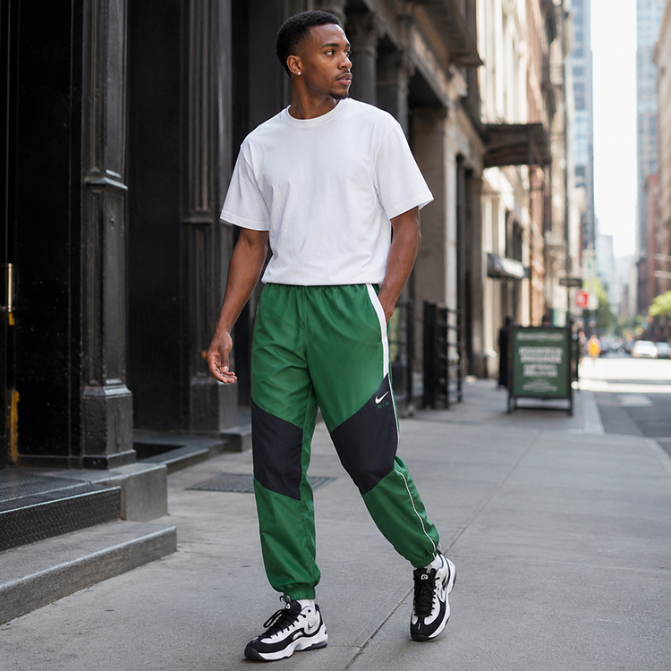 Брюки Nike M NSW SW AIR PANT WV S Зеленый Мужской photo 5