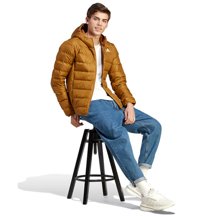 Куртка мужская Adidas ESS L D H J S Коричневый photo 3