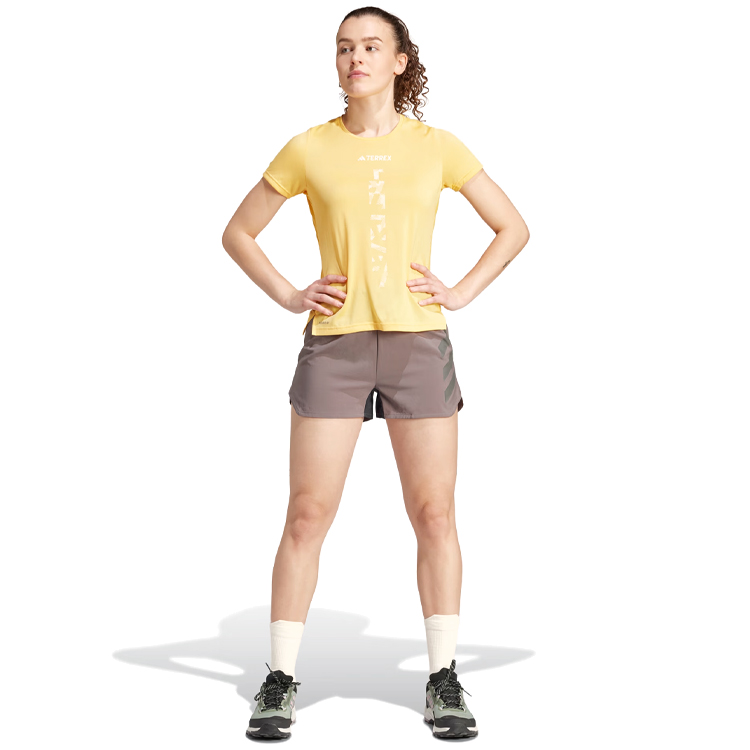 Tricou Adidas AGR SHIRT W / Femei / XS / Oranj photo 6