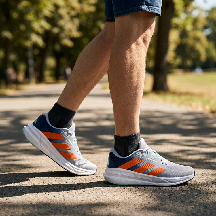 Кроссовки Adidas QUESTAR 3 M / Мужской / 40.5 / Серый photo 2