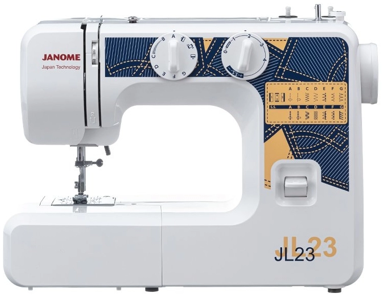 Швейная машина Janome JL23, 9 программ, Белый
