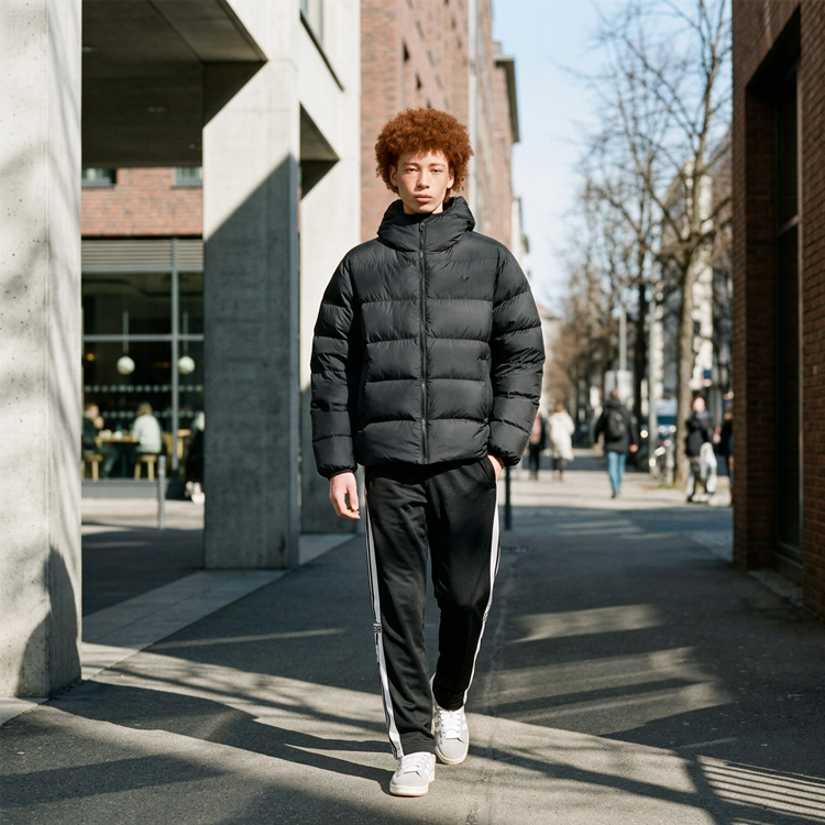 Geacă pt Barbati Adidas COMMERCIAL PUFF S Negru photo 3