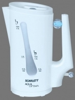 Чайник электрический Scarlett SC-223, 1.7 л, 2200 Вт, Белый