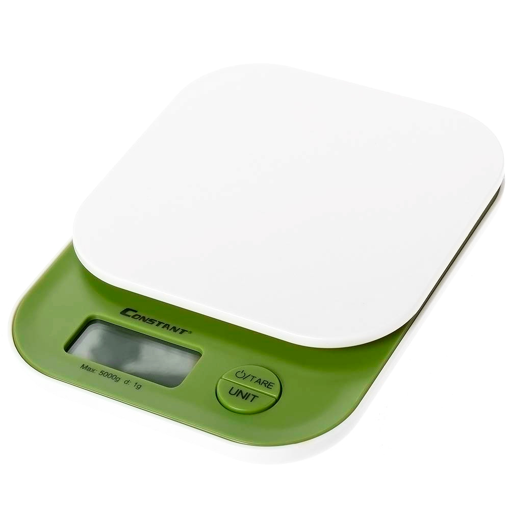 Cintar p/u bucatarie Nova Scale123, 5 kg, Alb cu negru/alb cu rosu/alb cu verde photo 1