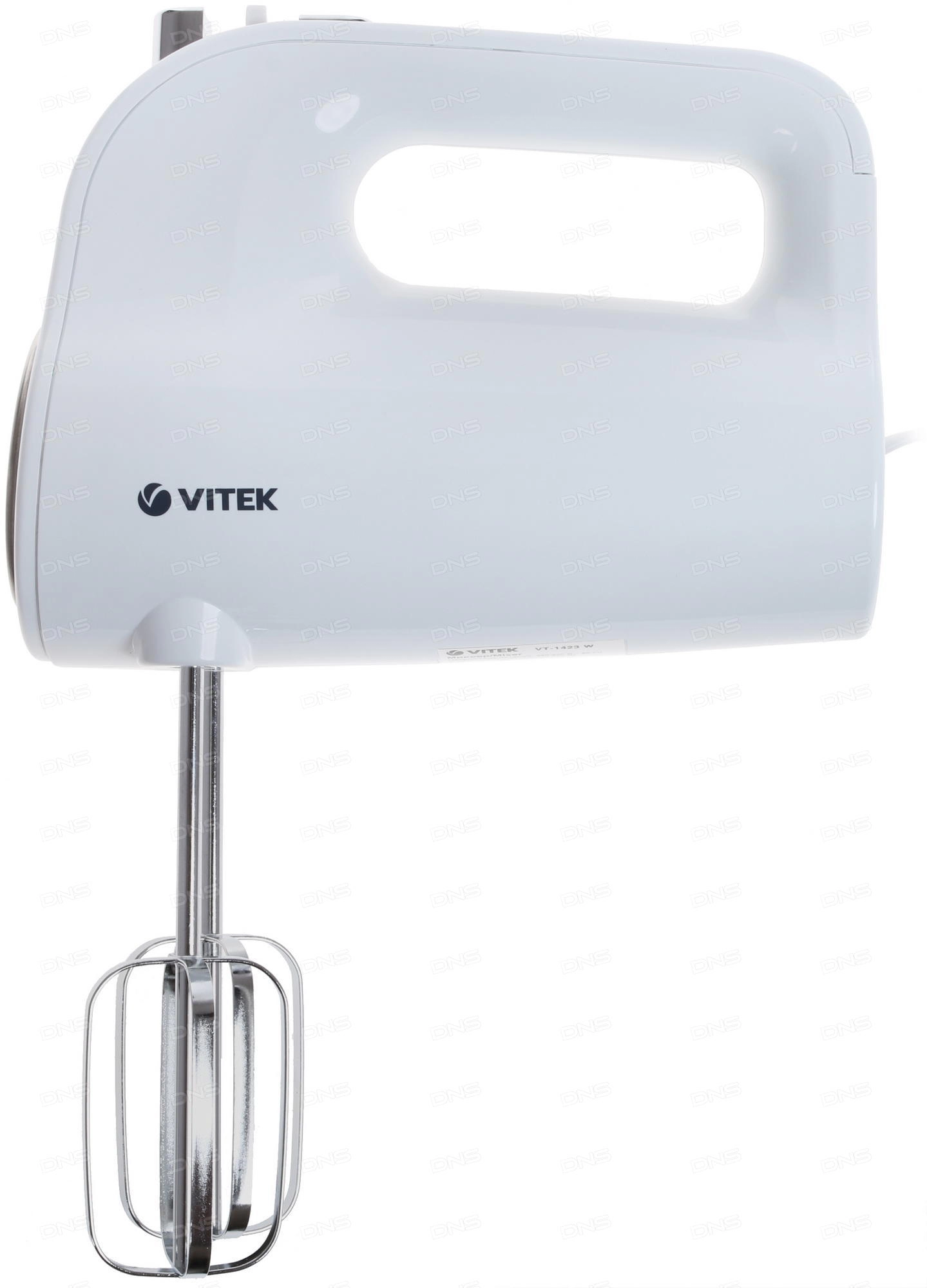 Mixer Vitek VT-1423, 600 W, 5 trepte viteza, Alb