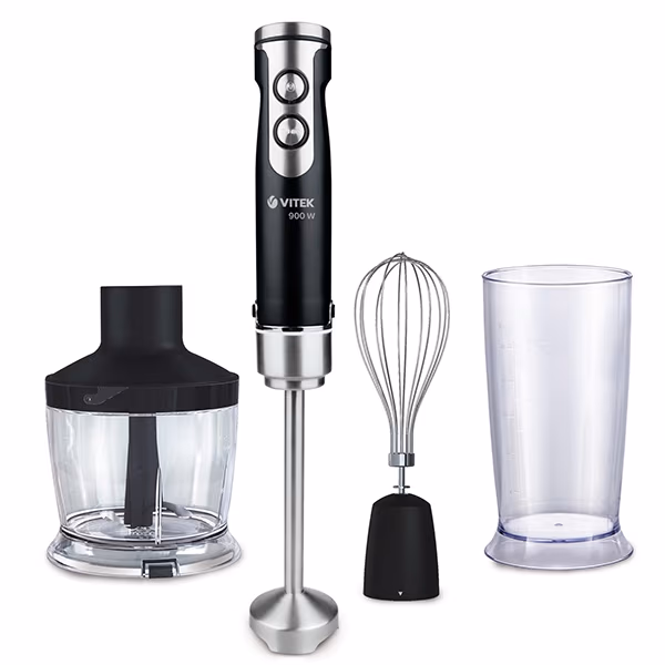 Blender Vitek VT-3423, 6 ml, 900 W, 6 trepte viteza, Negru 