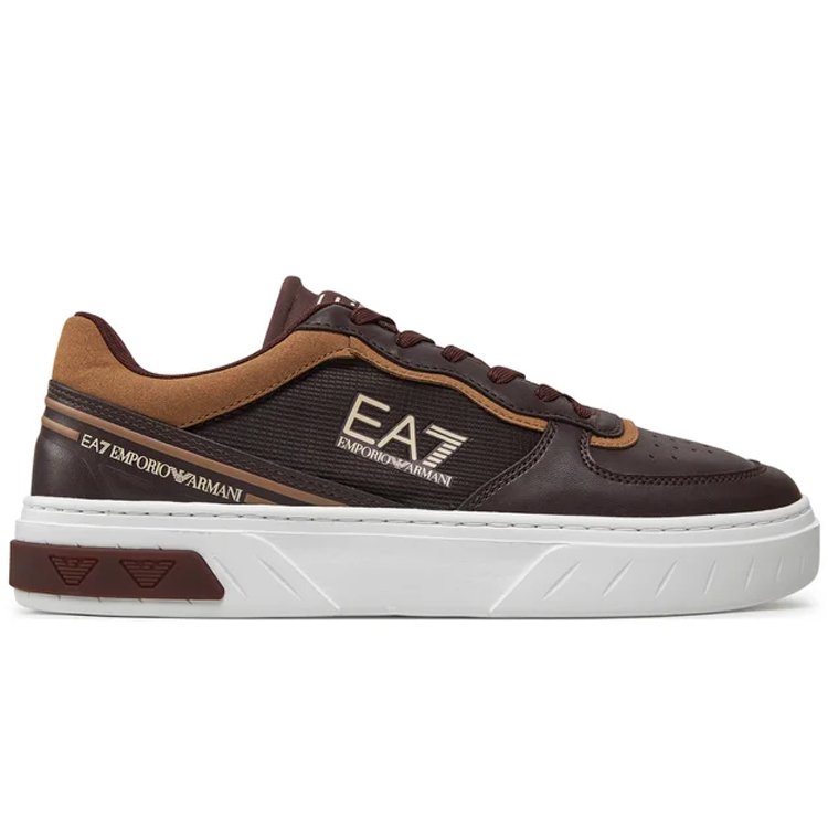 Кроссовки EA7 EMPORIO ARMANI PREMIUM COURT / Мужской / 40.5 / Коричневый photo 2