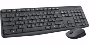 Logitech Wireless Combo MK235, Keyboard & Mouse, USB, Retail - RUS