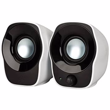 Logitech Z120 Speakers 2.0 ( RMS 1.2W, 2x0.6W ), USB-powered, Headphone jack (3.5 mm) 