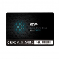 2.5" SSD 128GB  Silicon Power  Ace A55, SATAIII, SeqReads: 550 MB/s, SeqWrites: 420 MB/s, Controller Silicon Motion SM2258XT, MTBF 1.5mln, SLC Cash, BBM, SP Toolbox, 7mm, 3D NAND TLC thumbnav 1