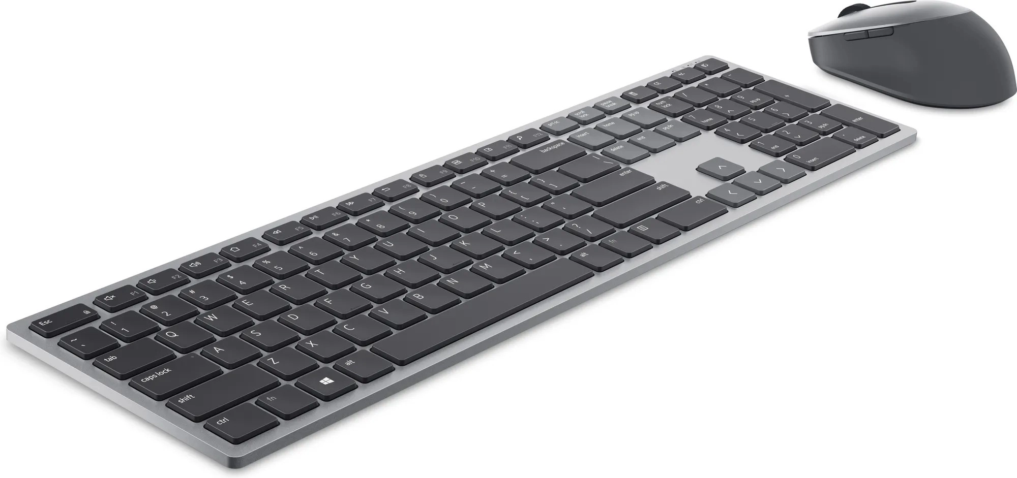 Tastatura si mouse Wireless Dell Premium KM7321W, Titan Gray