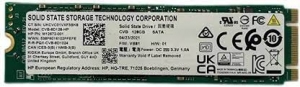 M.2 SATA SSD 128GB  Kioxia  CVB-8D128-HP, Interface: SATA III 6Gb/s, M.2 Type 2280 form factor, Sequential Reads: 530 MB/s, Sequential Writes: 515 MB/s, Max Random 4k Read 70,000 / Write 40,000 IOPS, 3D NAND TLC, bulk (HP M12672-001) thumbnav 1