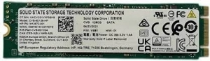 M.2 SATA SSD 128GB  Kioxia  CVB-8D128-HP, Interface: SATA III 6Gb/s, M.2 Type 2280 form factor, Sequential Reads: 530 MB/s, Sequential Writes: 515 MB/s, Max Random 4k Read 70,000 / Write 40,000 IOPS, 3D NAND TLC, bulk (HP M12672-001)
