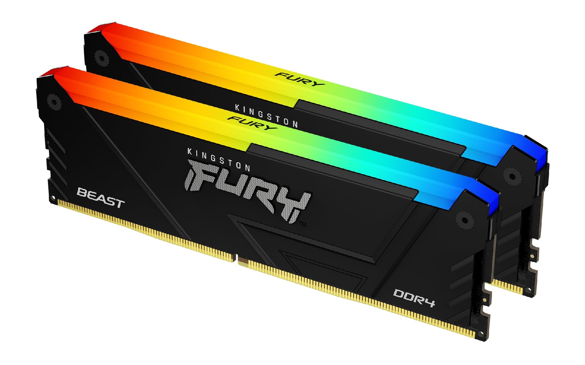 Оперативная память Kingston FURY® Beast DDR4 RGB 3200 МТ/с 16ГБ (Kit of 2*8GB) photo 2